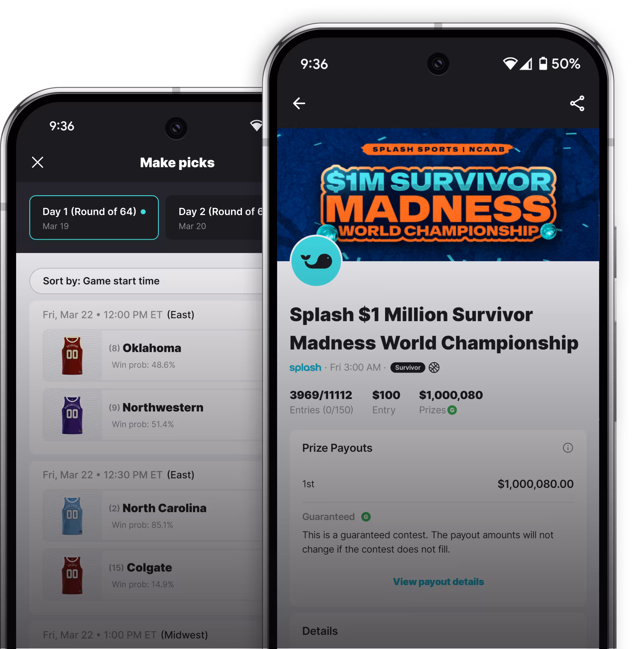 Splash Sports on Android