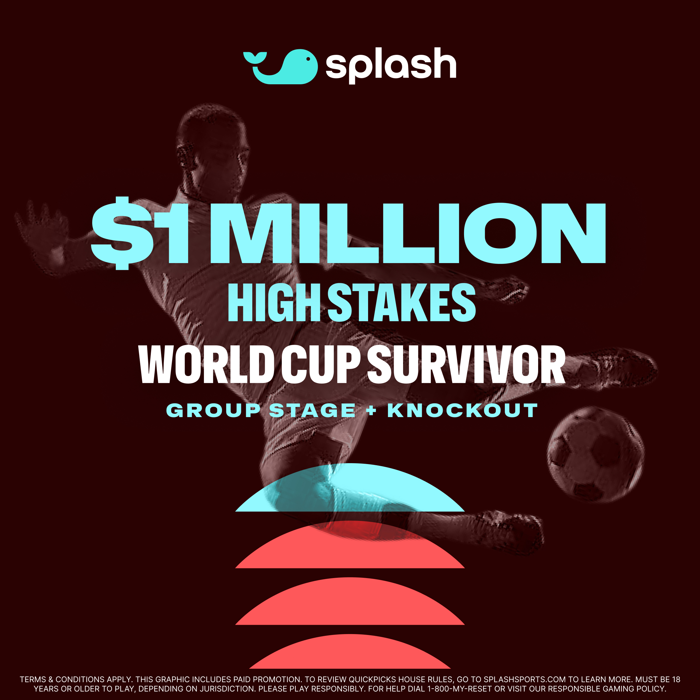 High Stakes $1M - Group + Knockout Stages Survivor